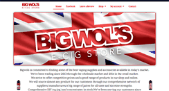 Desktop Screenshot of bigwols.com